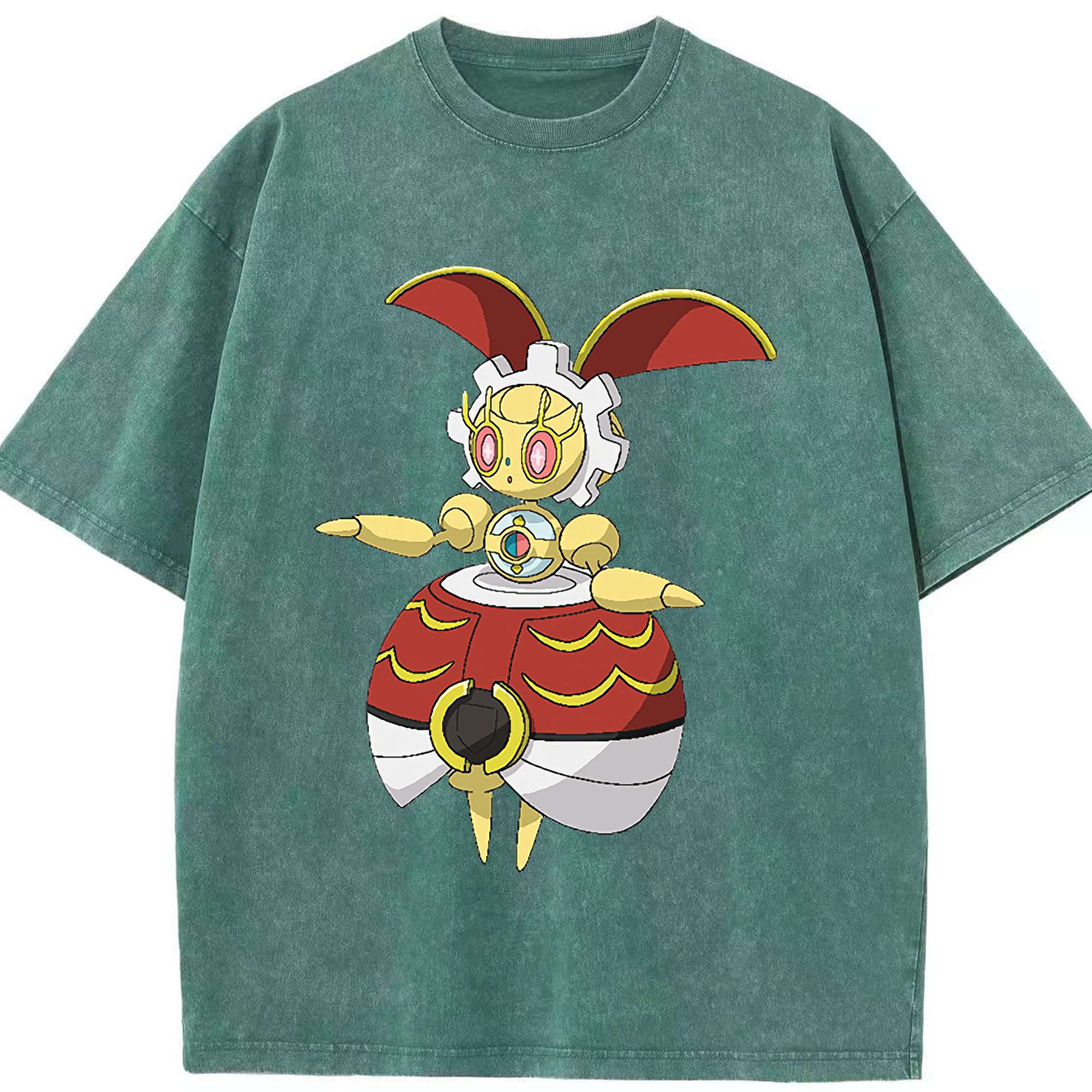 （画像用） ポケットモンスター Pokémon 綿100% ヴィンテージ風 半袖Tシャツ（フロントプリント）